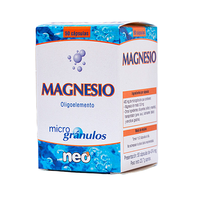 [2120019] Magnesio microgránulos 50 caps.
