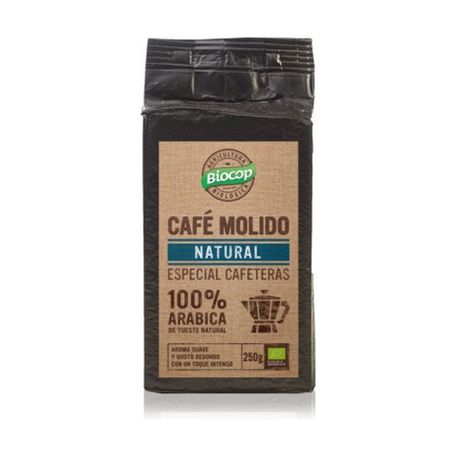 [2121459] Café molido 100% Arabica 250 g Biocop 