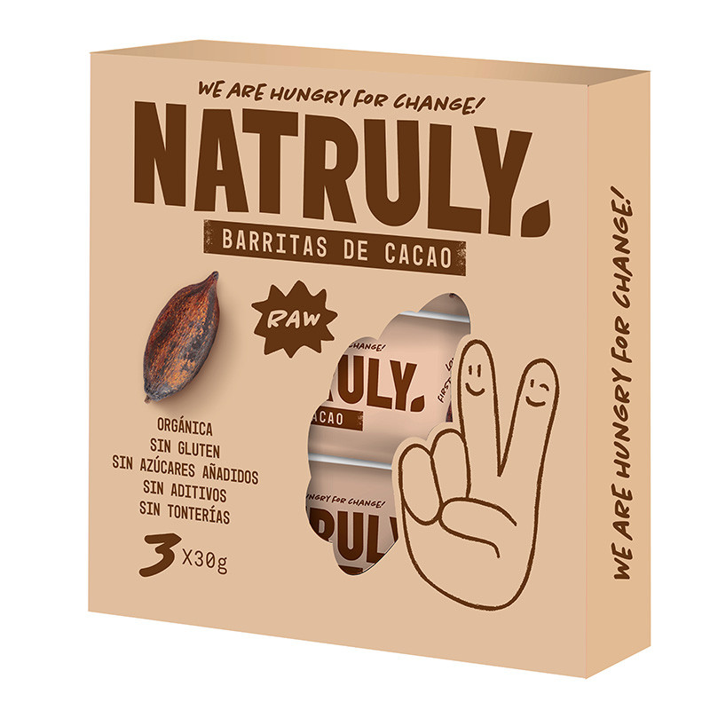 Barrita - Raw cacao bio - Natruly  
