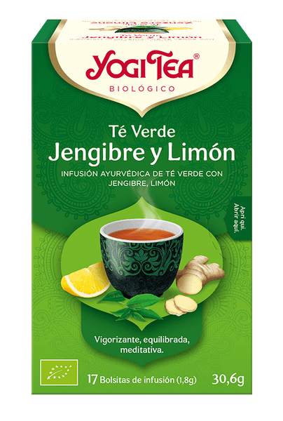 [2121530] Te verde jengibre i limon - yogi tea 