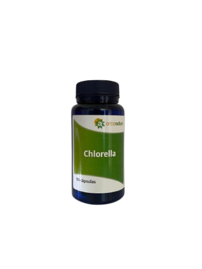 [5231537] Chlorella pared celular rota 90 caps - Arcosalum