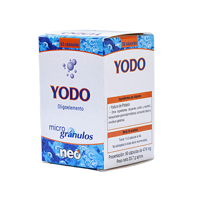 [2120023] Yodo microgránulos 50 caps.