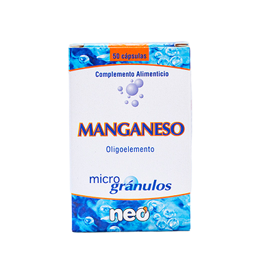 [2120025] Manganeso microgránulos 50 caps.