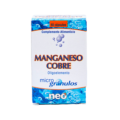 [2120026] Manganeso-Cobre microgránulos 50 caps.