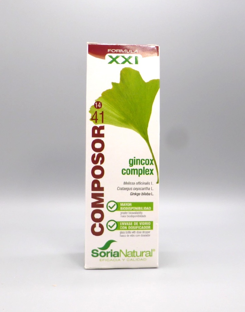 Composor 41 Gincox 50 ml - SoriaNatural