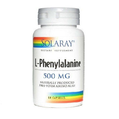 [3180123] L-Fenilalanina 500mg 60 caps. Solaray