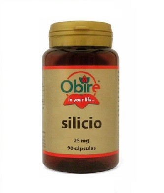 [5230159] Silicio 25mg 90 caps. Obire