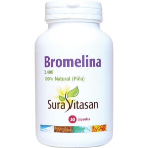 Bromelina 500 mg 30 caps - Suravitasan