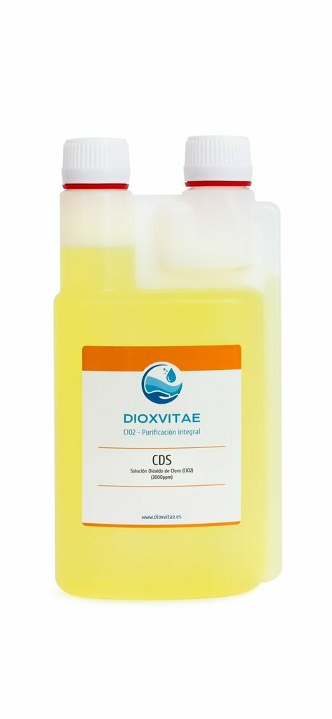 CDS Solución Dióxido de Cloro 600 ml - Dioxvitae