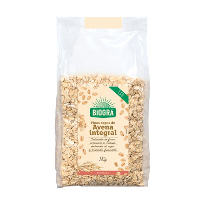 Avena copos Integrales 1 kg - Biográ