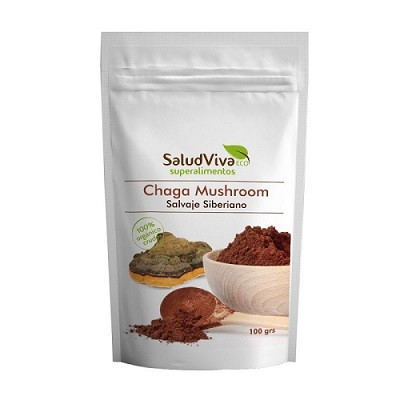 Chaga polvo 100 g - SaludViva