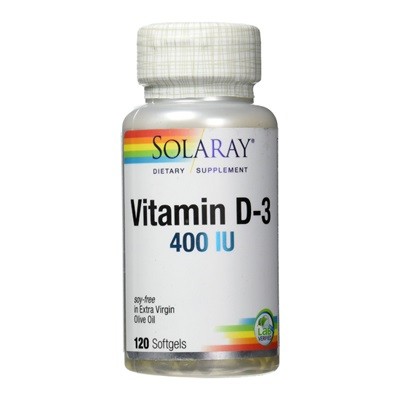[3180274] Vitamina D3 400UI 10mcg 120 perlas