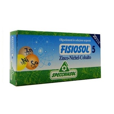 [3180298] Fisiosol 5 Zinc-Niquel-Cobalto 20 viales
