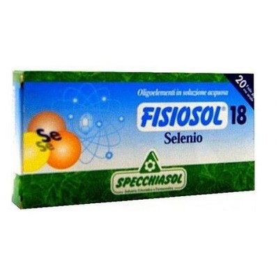 Fisiosol 18 Selenio 20 viales - Specchiasol