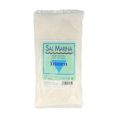 Sal Marina fina sin refinar 1kg Artesania Agricola