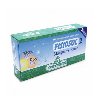 [3180340] Fisiosol 2 Manganeso- cobre 20 viales