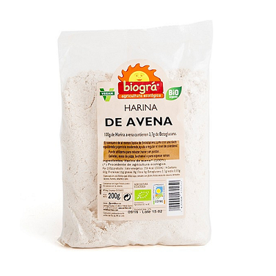 Harina avena bio 200 g - Biográ