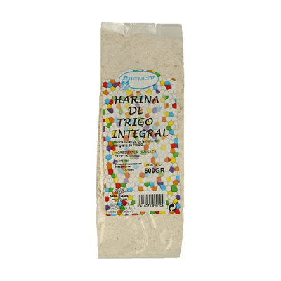 Harina Trigo Integral bio 500 g - Intracma