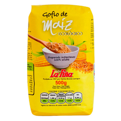 Gofio de maí­z 500 mg - La Piña