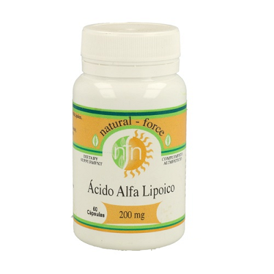 Ácido Alfa Lipoico 200mg 60 caps.