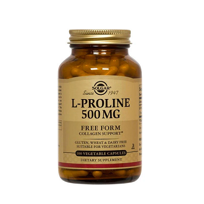 L-Prolina 500 mg 100 caps - Solgar