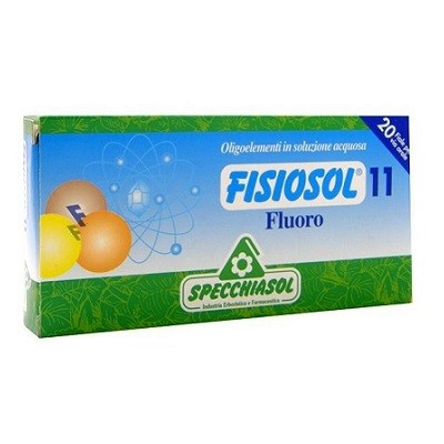 Fisiosol 11 Fluor 20 viales