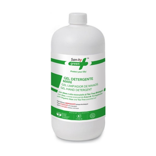 Jabón de Manos Higienizante Dosificador 1 L - Sanity Green