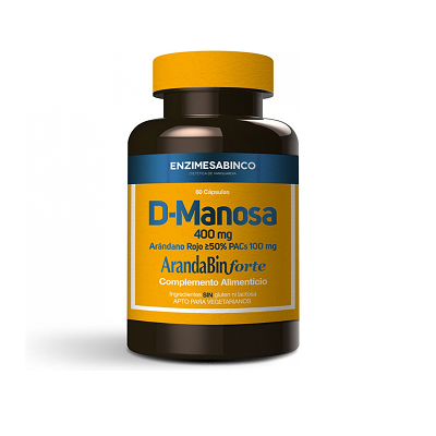 [3180502] D-Manosa 400mg Arandano rojo 60 caps.