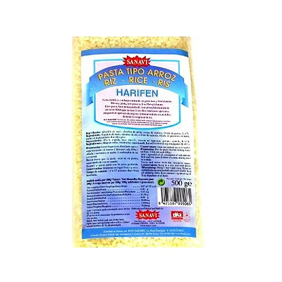Pasta de arroz sopa baja en proteínas 500 g - Harifen