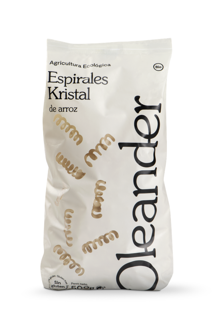 Espirales de arroz cristal 500 g - Oleander