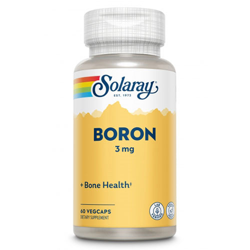[3180527] Boro citrato 3mg 60 caps. Solaray