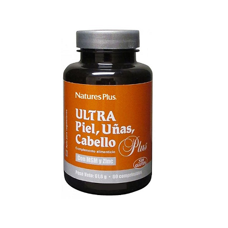 Ultra Piel Uñas y Cabello 60 comp - Natures Plus