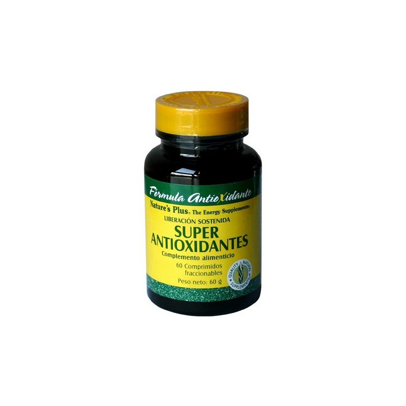 Super antioxidantes 60 comp - Natures Plus