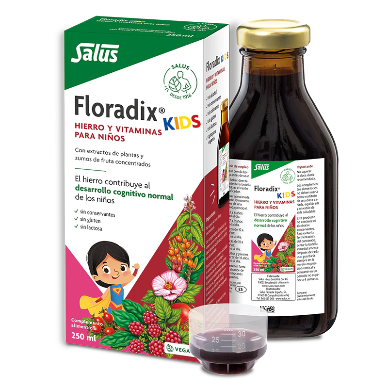 [3180671] Floradix Kids Hierro Vitaminas 250ml