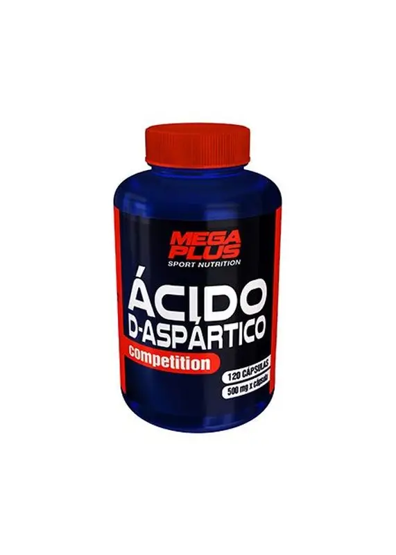 [3180734] Acido D aspartico 500mg 120 caps - megaplus