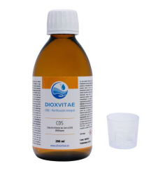 CDS Solución Dióxido de Cloro 250 ml cristal - Dioxvitae