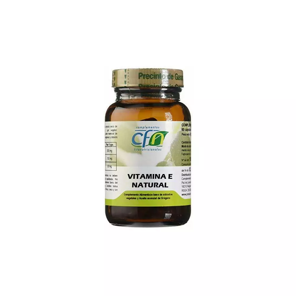 Vitamina E 400 IU 60 perlas - CFN