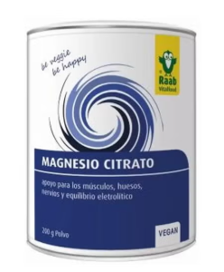 Citrato Magnesio Polvo 200 g - Raab