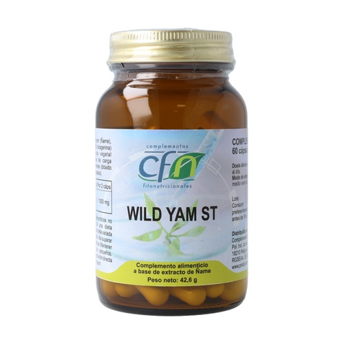 [3180991] Wild Yam Ñame 500 mg 60 caps - CFN
