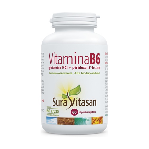 [3180996] Vitamina B6 60 caps. Suravitasan