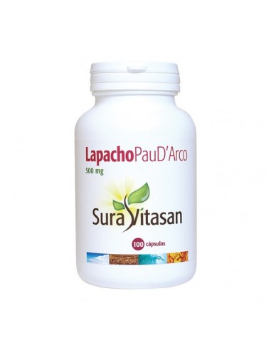 [3180999] Lapacho Pau D'Arco 500 mg 100 caps - Suravitasan