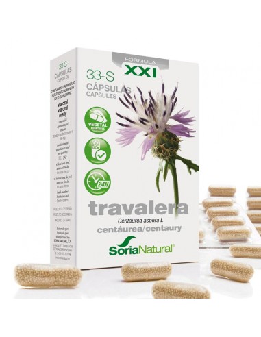 [3181002] Travalera 33S 30 caps. Soria Natural