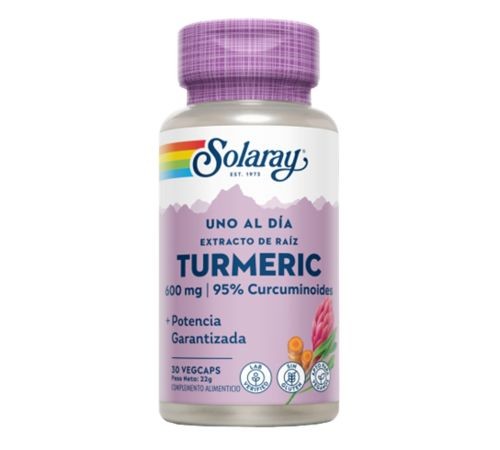 [3181055] Turmeric - cúrcuma 600 mg. 30 caps. Solaray