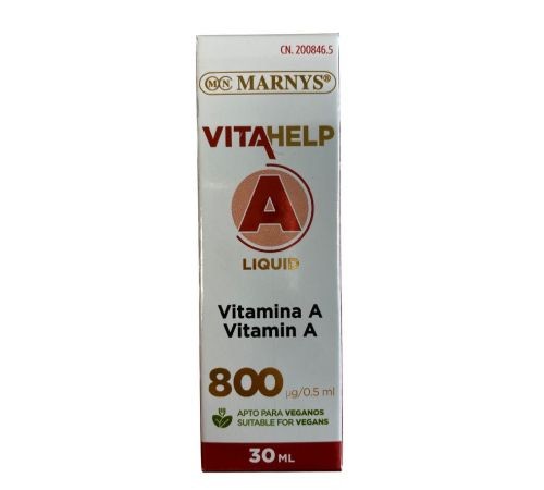 [2121057] Vitamina A líquida vitahelp 30 ml. 800mcg/0,5ml