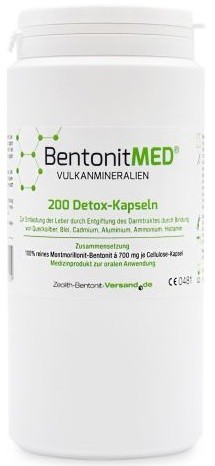 [2121077] Zeolith MED 200 cápsulas de desintoxicación