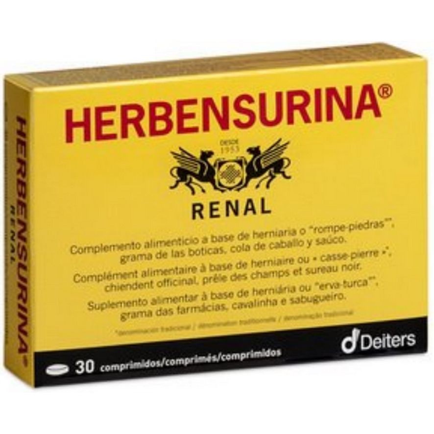 [3181180] Herbensurina renal 30 comp. Deiters