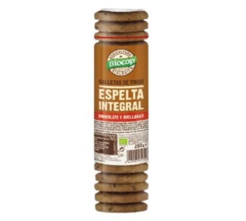 Galleta espelta integral choco avellana Biocop