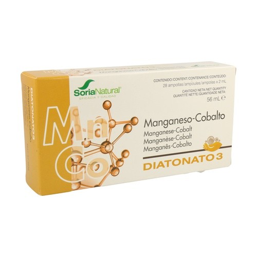 [2121212] Manganeso Cobalto 28 ampollas Soria Natural