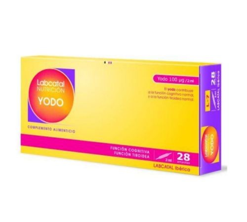 Yodo 28 ampollas Labcatal