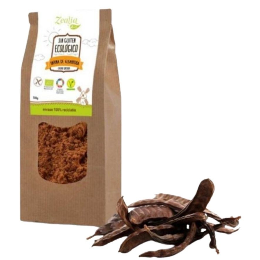 Algarroba harina Bio s/g  500 gr. Zealia